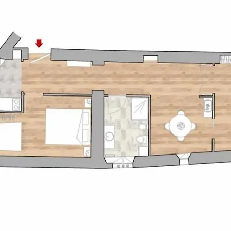 Stylish Navona Apartment